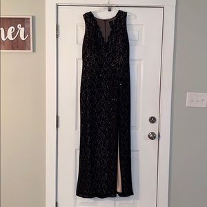 Black formal dress